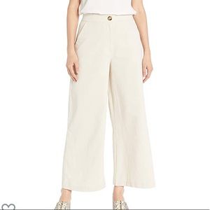 Rachel Pally Size Medium Crop Linen Wide Leg Pants